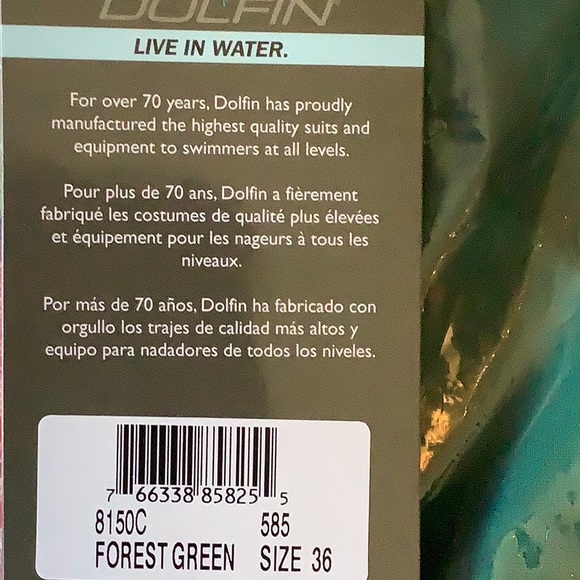 Mens jammer solid green, chlorine-resistant suit - Picture 6 of 9